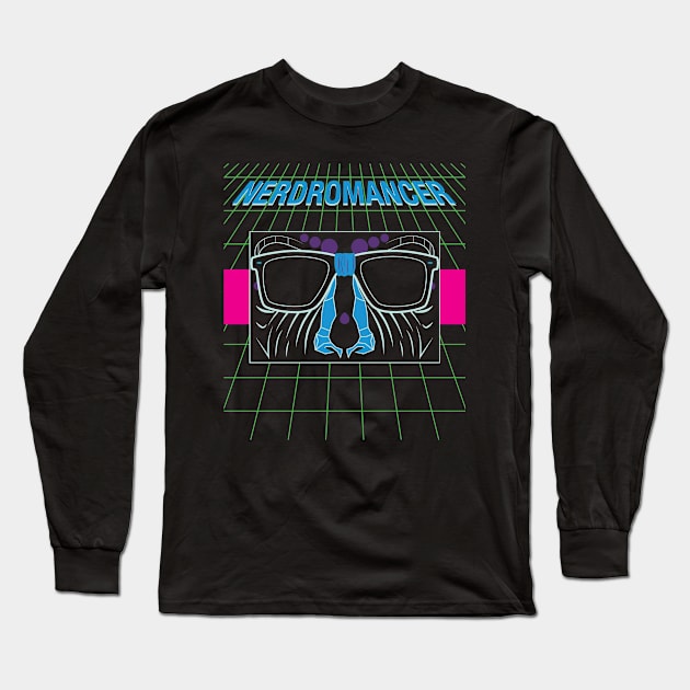 Nerdromancer Long Sleeve T-Shirt by synaptyx